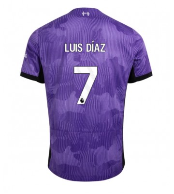 Liverpool Luis Diaz #7 Tredjetröja 2023-24 Kortärmad
